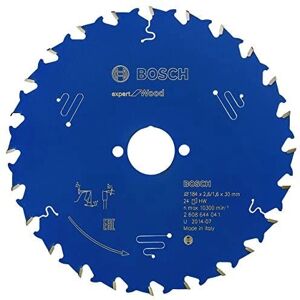 Bosch Model 2608644041 Cirkelzaagblad MicroteQ - 184mm - 24 tanden - Expert voor hout Bosch Model 2608644041 Cirkelzaagblad MicroteQ - 184mm - 24 tanden - Expert voor hout