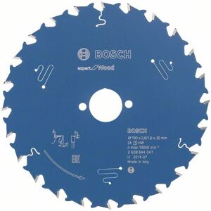 Bosch Cordless Circular Saw Blade - Model 2608644047 - 190mm, 24 TPI, for Wood Bosch Cordless Circular Saw Blade - Model 2608644047 - 190mm, 24 TPI, for Wood