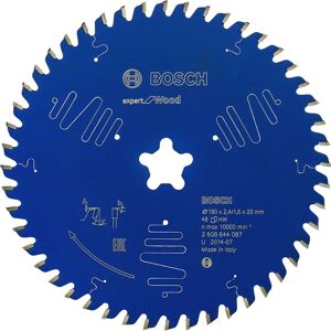 Bosch Expert Legno 190mm Lama Circolare - 48 Denti Bosch Expert Legno 190mm Lama Circolare - 48 Denti