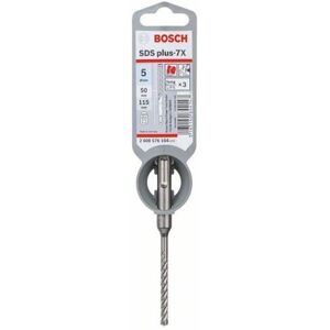 Bosch Modell 2608576104 SDS-plus 7X Hartmetallbohrer - 5mm, 115mm Bosch Modell 2608576104 SDS-plus 7X Hartmetallbohrer - 5mm, 115mm