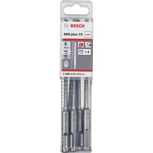 Bosch Outils électriques VE10 Forets marteau - 5mm SDS-plus, 165mm, 10 pcs Bosch Outils électriques VE10 Forets marteau - 5mm SDS-plus, 165mm, 10 pcs