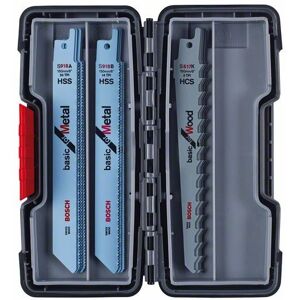 Bosch 2607010901 Reciprocating Saw Blades - Wood & Metal Set Bosch 2607010901 Reciprocating Saw Blades - Wood & Metal Set