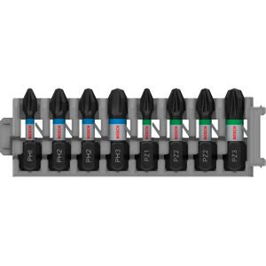 Bosch Impact Screwdriver Bits Pack - Heavy Duty, 25mm Bosch Impact Screwdriver Bits Pack - Heavy Duty, 25mm