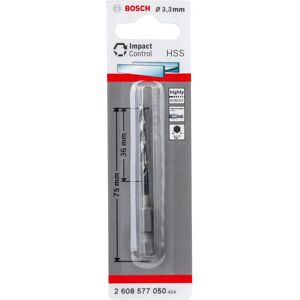 Bosch Impact Control Metallbohrer 3,3mm - 75mm Bosch Impact Control Metallbohrer 3,3mm - 75mm