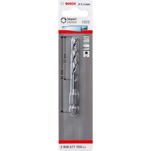 Bosch Impact Boren 2608577056 - 5mm x 52mm x 91mm Bosch Impact Boren 2608577056 - 5mm x 52mm x 91mm