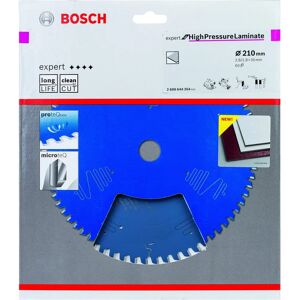Bosch Kreissägeblatt für Hochdrucklaminat - 210mm, 60 Zähne Bosch Kreissägeblatt für Hochdrucklaminat - 210mm, 60 Zähne