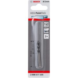 Bosch - Accessories 2608577155 HSS Spiral Drill Bit Set - Metal Bosch - Accessories 2608577155 HSS Spiral Drill Bit Set - Metal