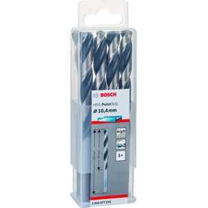 Bosch Model 10.4mm Drill Bit - Metal, High-Speed, DIN 338 Bosch Model 10.4mm Drill Bit - Metal, High-Speed, DIN 338