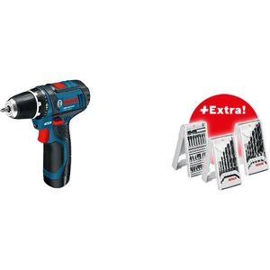 Bosch GSR 12V-15 Perceuse-visseuse sans fil - 2 Batteries - Publicité Bosch GSR 12V-15 Perceuse-visseuse sans fil - 2 Batteries - Publicité