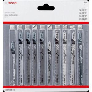 Bosch 2607011172 T-Shank Jigsaw Blades Set - Wood & Laminate Bosch 2607011172 T-Shank Jigsaw Blades Set - Wood & Laminate
