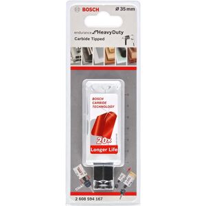 Bosch 2608594167 Scie à trou en carbure pour usage intensif - 35mm - Publicité Bosch 2608594167 Scie à trou en carbure pour usage intensif - 35mm - Publicité