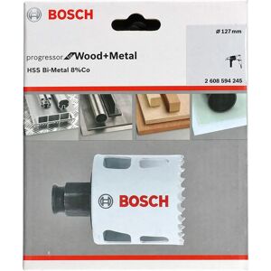 Bosch 2608594245 Seghetto progressore per legno e metallo - 127mm, Durevole, Per tutti i trapani Bosch 2608594245 Seghetto progressore per legno e metallo - 127mm, Durevole, Per tutti i trapani