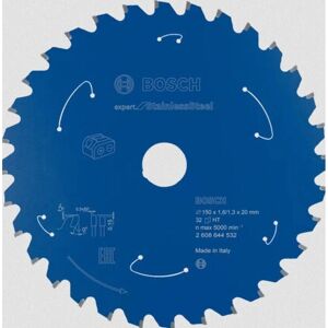 Disque de Scie Circulaire Bosch - Pour Acier Inoxydable - Publicité Disque de Scie Circulaire Bosch - Pour Acier Inoxydable - Publicité
