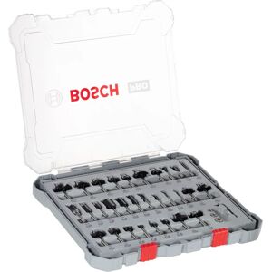 Bosch Professional Router Bits Set - 30 Piece Multi-Profile for Wood Bosch Professional Router Bits Set - 30 Piece Multi-Profile for Wood