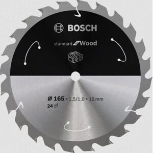 Lama di Sega Circolare Bosch - 165 mm, 24 Denti, Modello 2608837679 Lama di Sega Circolare Bosch - 165 mm, 24 Denti, Modello 2608837679