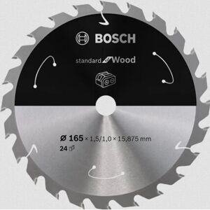 Bosch Modèle 2608837681 Lame de scie circulaire en carbure - 165mm - 24 dents - Publicité Bosch Modèle 2608837681 Lame de scie circulaire en carbure - 165mm - 24 dents - Publicité