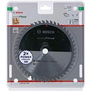 Bosch Modell 2608837701 Hartmetall Kreissägeblatt - 184mm - 48 Zähne - Holz Bosch Modell 2608837701 Hartmetall Kreissägeblatt - 184mm - 48 Zähne - Holz