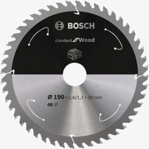 Bosch 190 mm, 48 tanden Cirkelzaagblad - Hout Bosch 190 mm, 48 tanden Cirkelzaagblad - Hout