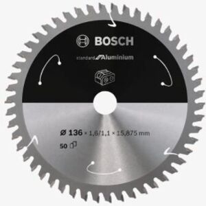 Bosch Modèle 2608837753 Lame de scie circulaire pour aluminium - 136mm - 50 dents - Publicité Bosch Modèle 2608837753 Lame de scie circulaire pour aluminium - 136mm - 50 dents - Publicité