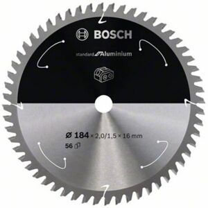 Bosch 2608837767 Lame de scie circulaire aluminium - 56 dents - 184mm - Publicité Bosch 2608837767 Lame de scie circulaire aluminium - 56 dents - 184mm - Publicité