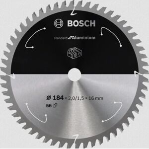 Bosch 2608837767 Lame de scie circulaire aluminium - 56 dents - 184mm - Publicité Bosch 2608837767 Lame de scie circulaire aluminium - 56 dents - 184mm - Publicité