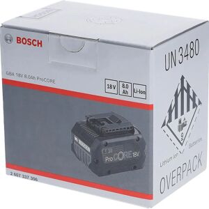 Batterie Bosch ProCORE18V 8,0 Ah - 18V, Sans effet mémoire - Publicité Batterie Bosch ProCORE18V 8,0 Ah - 18V, Sans effet mémoire - Publicité