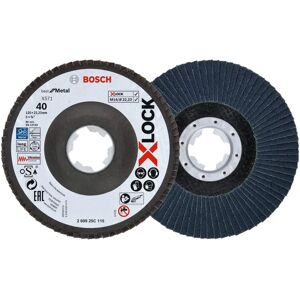 Bosch Professional 260925C115 2 x Flap Discs K40 125mm - Grinding Disc Bosch Professional 260925C115 2 x Flap Discs K40 125mm - Grinding Disc