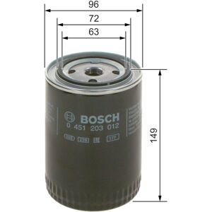 Bosch Malli 0588302 - Öljynsuodatin VW, Audi, Seat Bosch Malli 0588302 - Öljynsuodatin VW, Audi, Seat