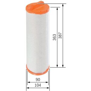 Bosch F 026 400 340 Ilmansuodatin - Toissijainen Bosch F 026 400 340 Ilmansuodatin - Toissijainen