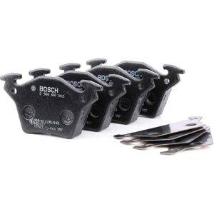 Bosch BP489 Takavetoen jarrupalat - 4 kpl - ECE-R90-sertifioitu Bosch BP489 Takavetoen jarrupalat - 4 kpl - ECE-R90-sertifioitu