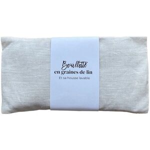 A demain - Bouillotte sèche lin 10x20 - Naturel - Publicité A demain - Bouillotte sèche lin 10x20 - Naturel - Publicité