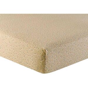 Origin Léonie Bloem Beige Sable - Fitted Sheet Origin Léonie Bloem Beige Sable - Fitted Sheet