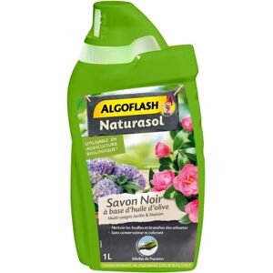 Algoflash Naturasol Savon Noir Concentré à l'Huile d'Olive - 1L - Savon - Publicité Algoflash Naturasol Savon Noir Concentré à l'Huile d'Olive - 1L - Savon - Publicité
