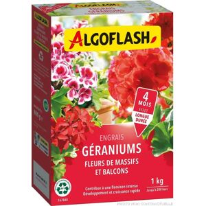 Algoflash SMART1N Fleurs de Géranium - Engrais pour Plantes - Publicité Algoflash SMART1N Fleurs de Géranium - Engrais pour Plantes - Publicité