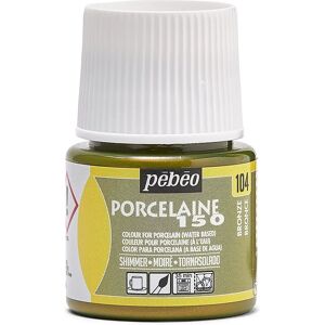Pebeo Porcelaine 150 Water-Based Ceramic Paint - Shimmer Bronze Pebeo Porcelaine 150 Water-Based Ceramic Paint - Shimmer Bronze