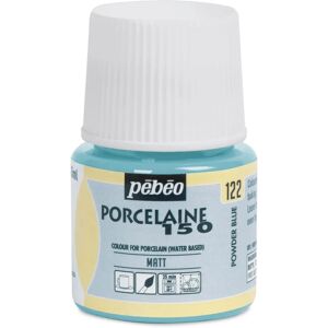 Pebeo Porcelaine 150 Water-Based Ceramic Paint - Powder Blue - Art Material Pebeo Porcelaine 150 Water-Based Ceramic Paint - Powder Blue - Art Material