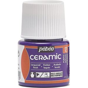 Pébéo Peinture céramique - Violet - 45 ml - Peinture céramique - Publicité Pébéo Peinture céramique - Violet - 45 ml - Peinture céramique - Publicité