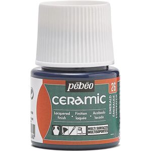 Pébéo Peinture céramique Émeraude - 45ml sur surfaces - Publicité Pébéo Peinture céramique Émeraude - 45ml sur surfaces - Publicité