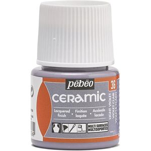 Pébéo Peinture céramique et multi-surfaces - Violet clair - 45ml - Publicité Pébéo Peinture céramique et multi-surfaces - Violet clair - 45ml - Publicité