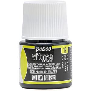 Pebeo Vitrea 160 Water-Based Permanent Glass Paint - Black - Glass Paint Pebeo Vitrea 160 Water-Based Permanent Glass Paint - Black - Glass Paint