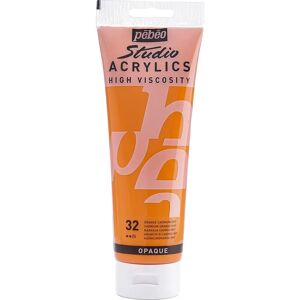 Akrilowe farby Pebeo - imitacja kadmowego pomarańczy - 250ml Akrilowe farby Pebeo - imitacja kadmowego pomarańczy - 250ml