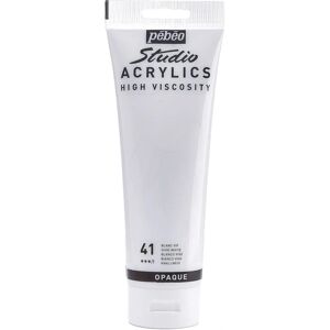 Pébéo White Acrylic Paint - 250ml - Art Supplies Pébéo White Acrylic Paint - 250ml - Art Supplies