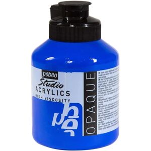 Pebeo Kobaltblau Acrylic Paint - Fine, Opaque, 500ml Pebeo Kobaltblau Acrylic Paint - Fine, Opaque, 500ml