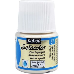 Peinture pour tissu Pearl Gold Pebeo Setacolor - Peinture textile Peinture pour tissu Pearl Gold Pebeo Setacolor - Peinture textile