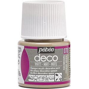 Pebeo Deco Art Ash Brown - Peinture - Publicité Pebeo Deco Art Ash Brown - Peinture - Publicité