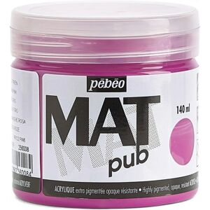 Pebeo Tyrien Pink Acrylic Paint - Matt, 140ml Pebeo Tyrien Pink Acrylic Paint - Matt, 140ml