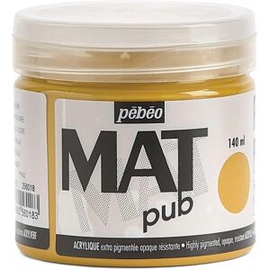 Pebeo Yellow Ochre Acrylic Paint - Matte, 140ml Pebeo Yellow Ochre Acrylic Paint - Matte, 140ml