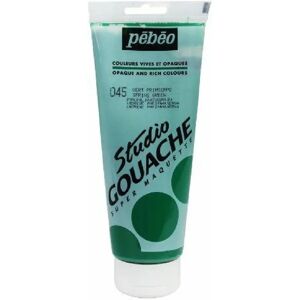 Pebeo Studio Gouache 220 ml - Lentegroen - Opaque, Fel - Kunstbenodigdheden Pebeo Studio Gouache 220 ml - Lentegroen - Opaque, Fel - Kunstbenodigdheden