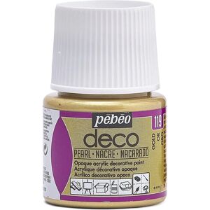 Peinture Acrylique Perle Or Pebeo - 45ml - Surfaces Peinture Acrylique Perle Or Pebeo - 45ml - Surfaces