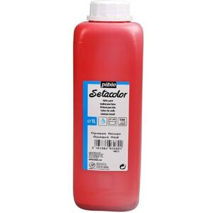 Pebeo - Peinture tissu Setacolor Opacité - Rouge - 1L - Publicité Pebeo - Peinture tissu Setacolor Opacité - Rouge - 1L - Publicité
